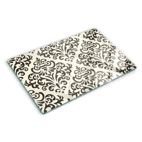 Tabla para cortar Patrón vegetal de estilo barroco