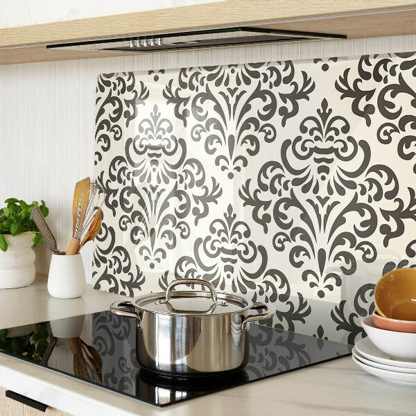 Tabla para cortar Patrón vegetal de estilo barroco