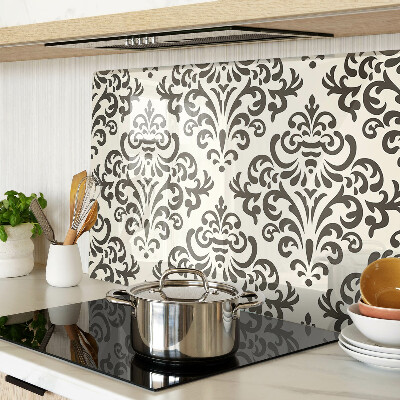 Tabla para cortar Patrón vegetal de estilo barroco