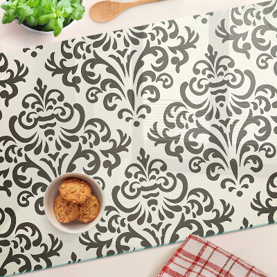 Tabla para cortar Patrón vegetal de estilo barroco