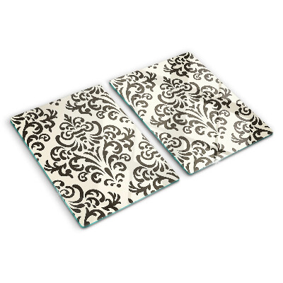 Tabla para cortar Patrón vegetal de estilo barroco