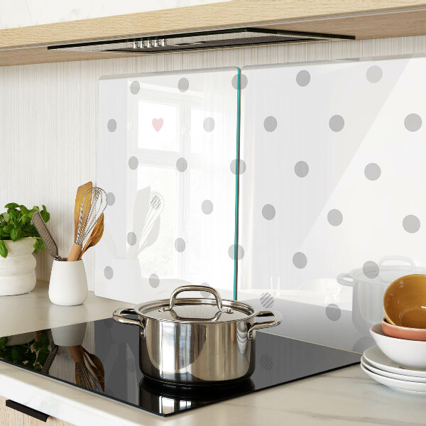 Tabla de cocina Puntos y un corazón