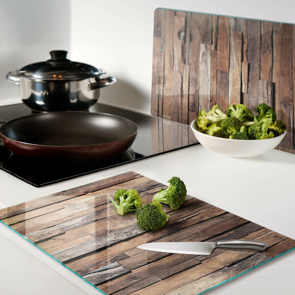 Szklana deska do krojenia Deska drewniana w stylu rustykalnym