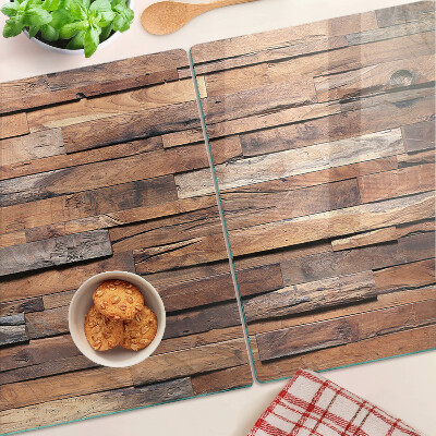 Szklana deska do krojenia Deska drewniana w stylu rustykalnym