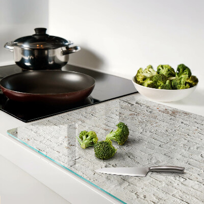 Tabla de cocina Pared de ladrillo en estilo loft