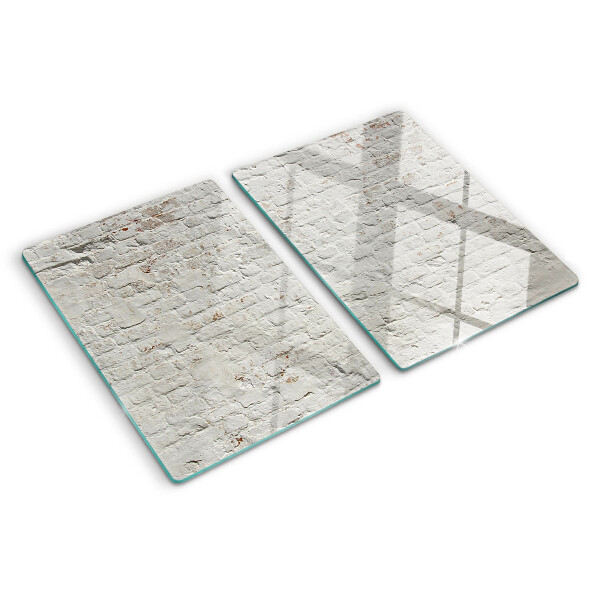 Tabla de cocina Pared de ladrillo en estilo loft