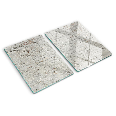 Tabla de cocina Pared de ladrillo en estilo loft