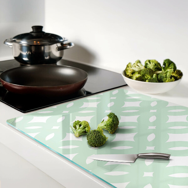 Tabla de cortar Patrones geométricos en colores pastel