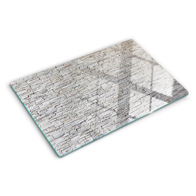 Tabla para cortar Muro de ladrillos de piedra