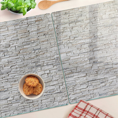 Tabla para cortar Muro de ladrillos de piedra