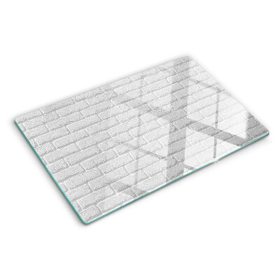 Tabla de cortar pared de ladrillos
