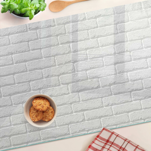 Tabla de cortar pared de ladrillos