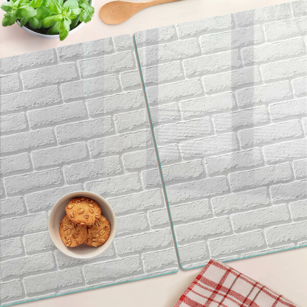 Tabla de cortar pared de ladrillos