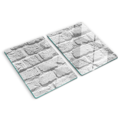 Tabla de cortar pared de ladrillos