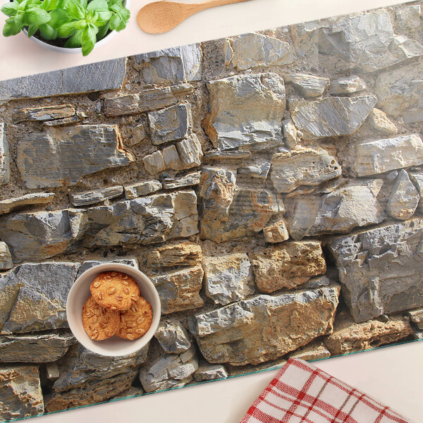 Tabla de cocina Muro de piedra