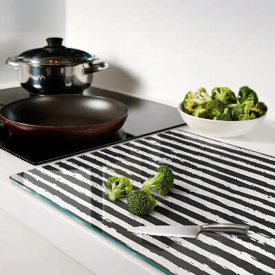 Tabla de cortar de cristal Rayas estilo grafiti