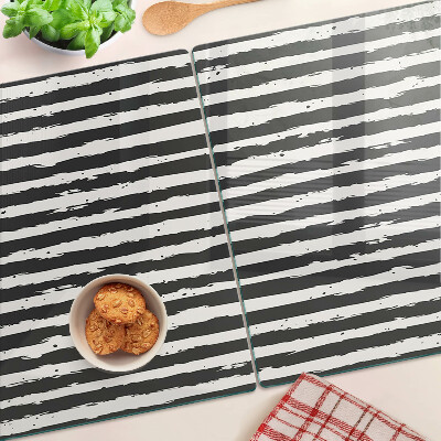 Tabla de cortar de cristal Rayas estilo grafiti