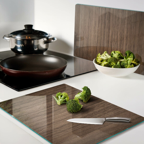 Tabla de cortar madera de nogal