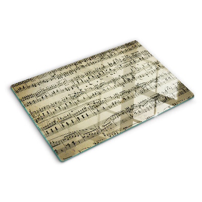 Tabla de cocina Notación musical