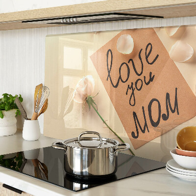 Tabla de cocina Amor y flores