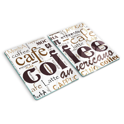 Tabla de cortar Café y bebidas de café