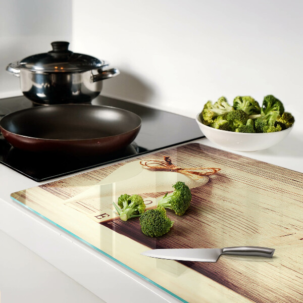 Tabla para cortar Amor y corazón