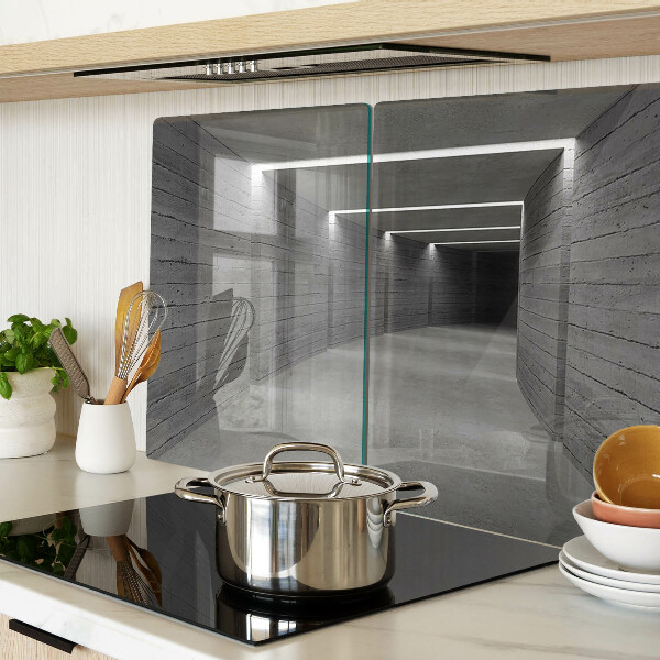 Szklana deska do krojenia Nowoczesna architektura wnętrz