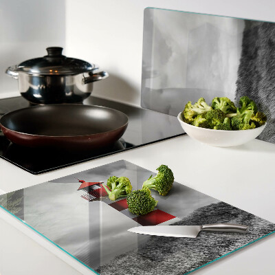 Tabla de cortar Un faro en el paisaje