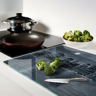 Szklana deska do krojenia Panorama nocnego miasta