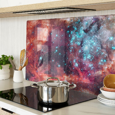 Tabla de cortar Paisaje cósmico con estrellas