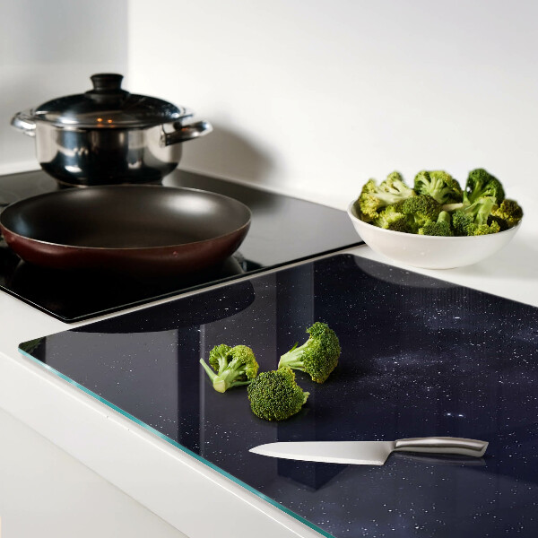 Tabla de cocina Universo cósmico con estrellas