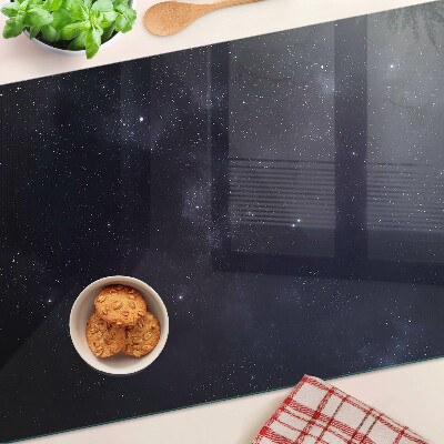 Tabla de cocina Universo cósmico con estrellas