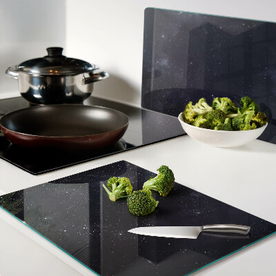 Tabla de cocina Universo cósmico con estrellas