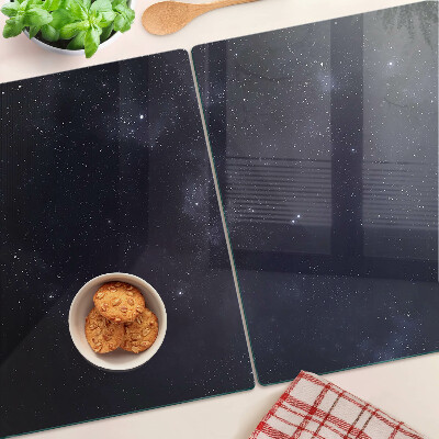 Tabla de cocina Universo cósmico con estrellas
