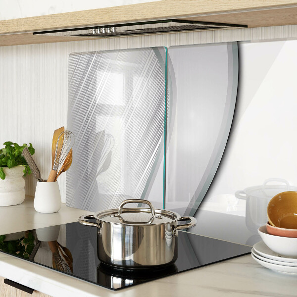 Szklana deska do krojenia Abstrakcyjny wzór falisty