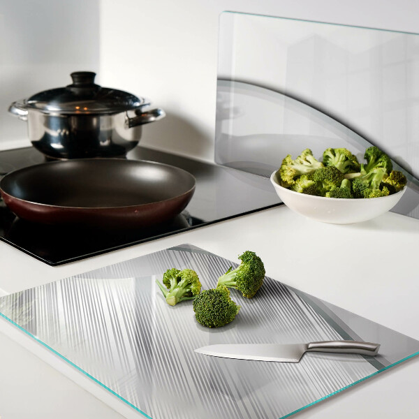 Szklana deska do krojenia Abstrakcyjny wzór falisty