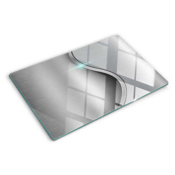 Tabla de cocina Diseño moderno con una ola.