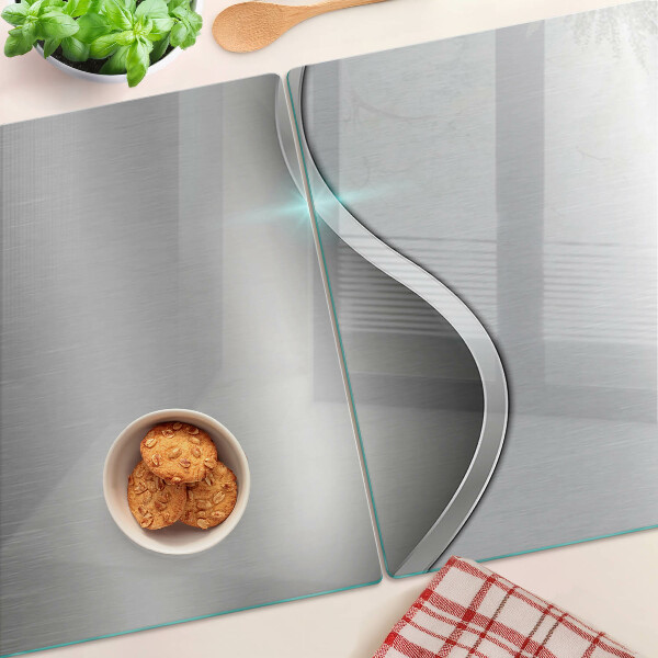 Tabla de cocina Diseño moderno con una ola.