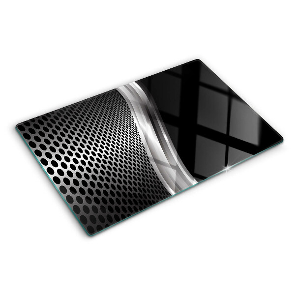 Deska kuchenna szklana Futurystyczny wzór z falami