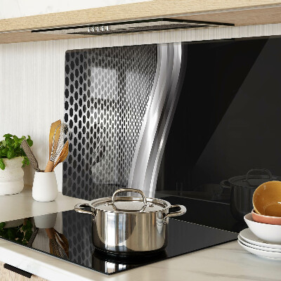 Tabla de cocina Patrón futurista con ondas