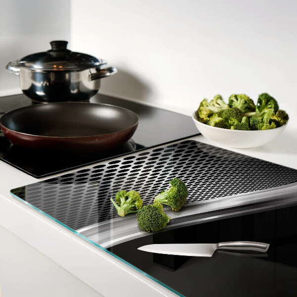 Tabla de cocina Patrón futurista con ondas