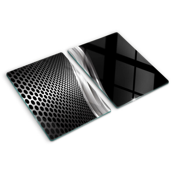 Tabla de cocina Patrón futurista con ondas