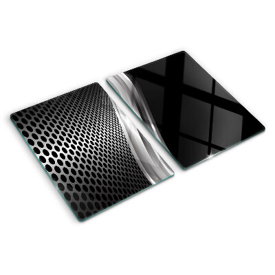 Tabla de cocina Patrón futurista con ondas