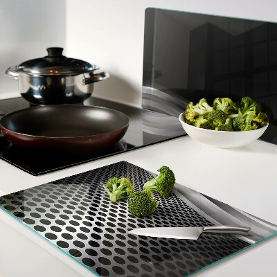 Tabla de cocina Patrón futurista con ondas