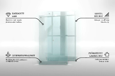 Deska do krojenia transparentna podwójna