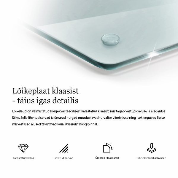 Tablas para picar transparente