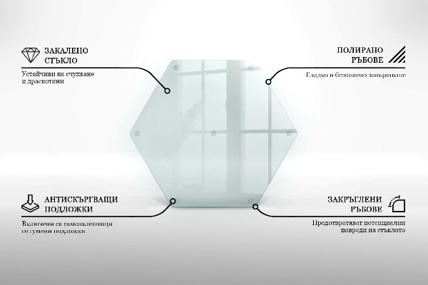 Tablas para picar transparente