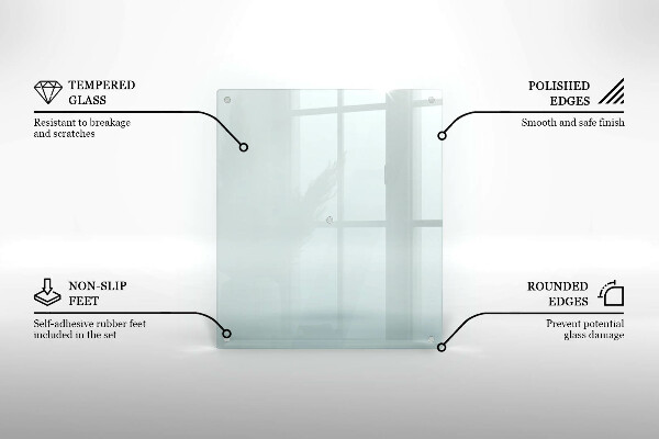 Tabla de cortar transparente