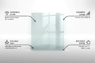 Tabla de cortar transparente