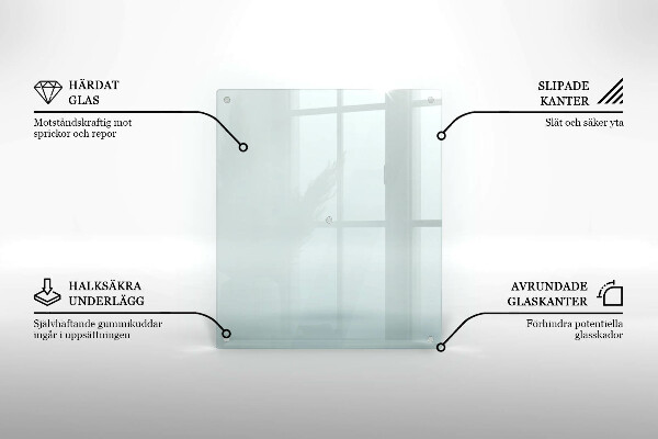 Tabla de cortar transparente